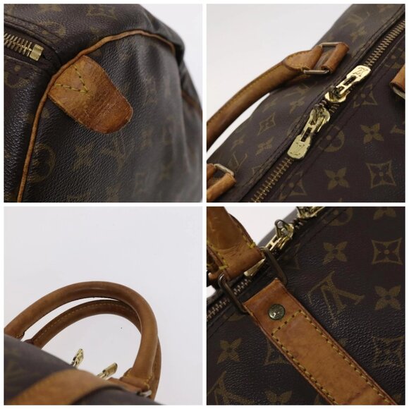 LOUIS VUITTON Monogram Keepall 50 Boston Bag M41426 LV Auth - Picture 16 of 16